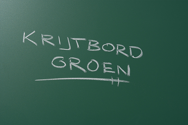 Krijtbord groen