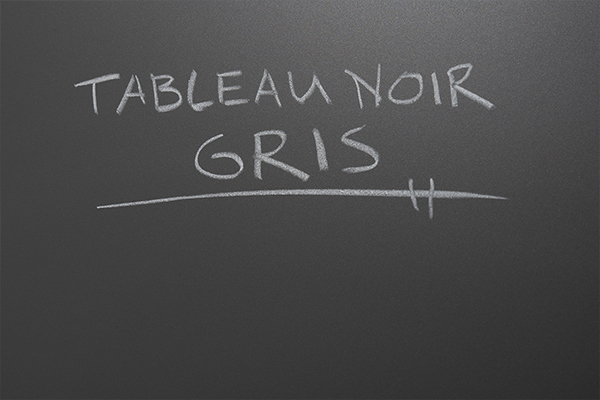 Tableau Noir Gris