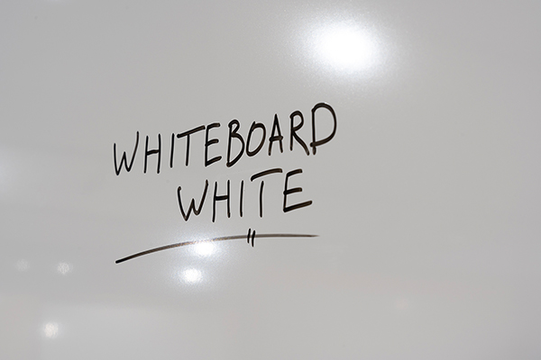 Whiteboard surface whiteboard white