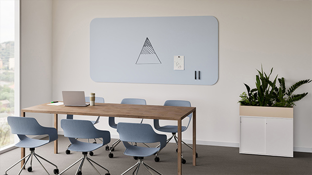 Chameleon, Whiteboard, White Board, Dry Erase Board, Large Whiteboard for Wall, Frameless Whiteboard, Curve Whiteboard Product