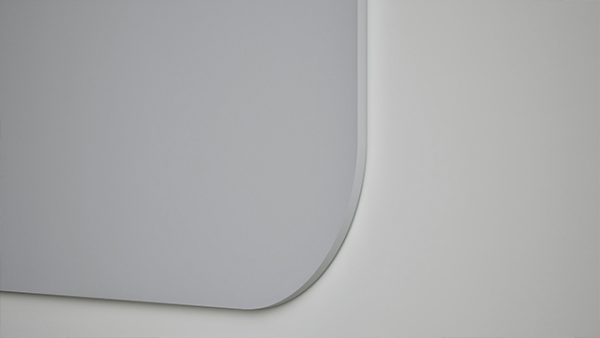 Chameleon Curve Wall, Whiteboard, Whiteboard, Droog uitwisbaar bord, Groot whiteboard voor de muur, Randloos whiteboard