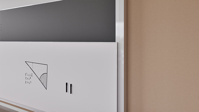 dubbel kolombord, dubbele whiteboard schuifwand, whiteboard met twee panelen, whiteboard railsysteem, schuifbaar schoolbord, kolombord onderwijs, whiteboard met verplaatsbare panelen, dubbele schuifborden, kolomborden klaslokaal, presentatiewand met schuifpanelen, Chameleon dubbel kolombord, railsysteem whiteboard onderwijs, height adjustable whiteboard, whiteboard met hoogteverstelling, dubbele schoolborden wand, whiteboard voor intensief gebruik onderwijs