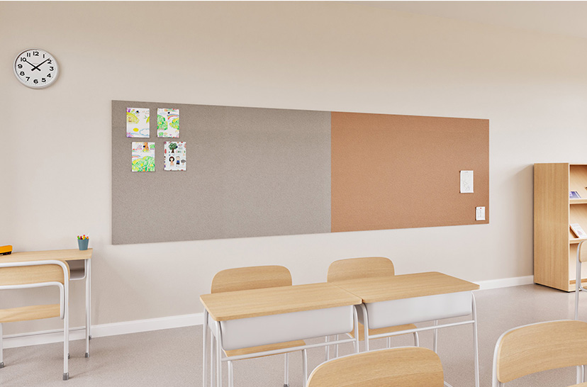 pinboards education, self-healing bulletin board, durable school pinboard, classroom pinboards, Chameleon pinboards, educational bulletin boards, wear-resistant pinboards, functional classroom boards