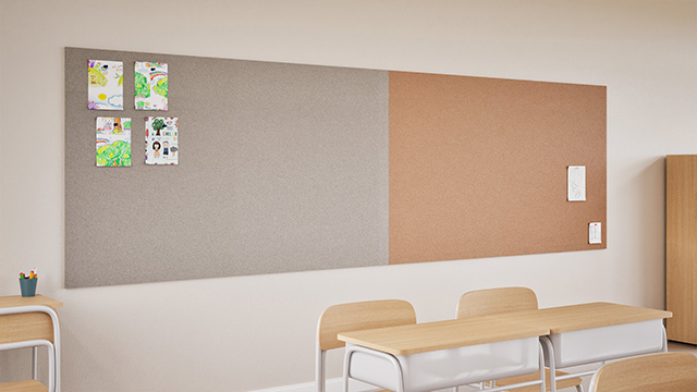 pinboards education, self-healing bulletin board, durable school pinboard, classroom pinboards, Chameleon pinboards, educational bulletin boards, wear-resistant pinboards, functional classroom boards