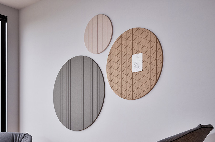 Round Acoustics, Akustik Wandverkleidung, Akustikpaneel, Akustikplatten, Akustik Wandpaneele