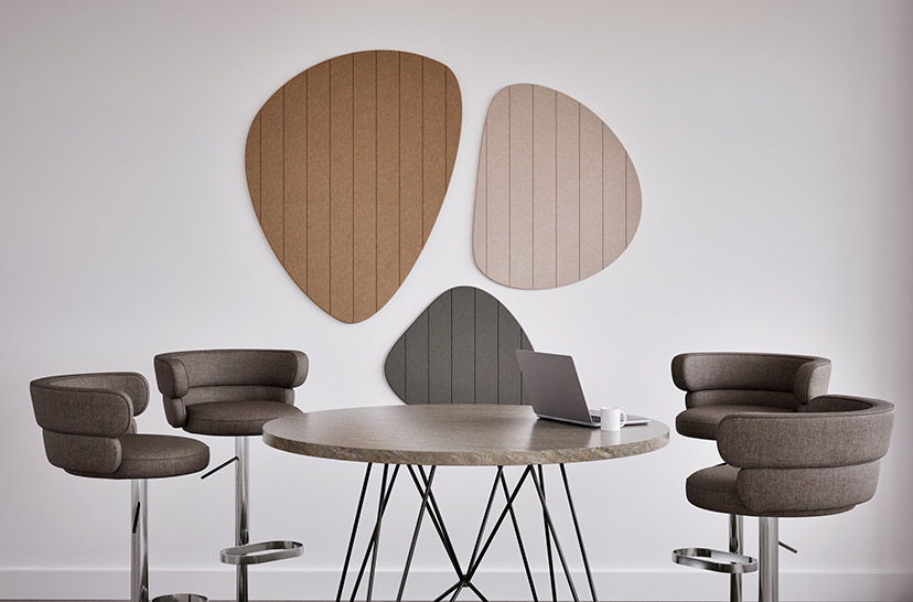 Pebbles Acoustics, Akustik Wandverkleidung, Akustikpaneel, Akustikplatten, Akustik Wandpaneele