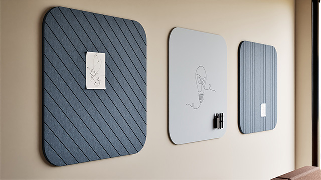Chameleon, Akoestische wandpanelen, Akoestisch paneel, Geluidsabsorberende wandpanelen, Akoestische platen, Curve Acoustics product