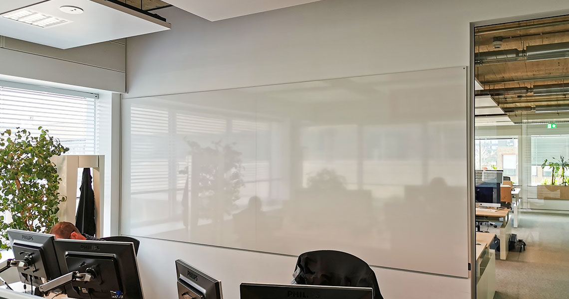 whiteboard wand kantoor, whiteboard kantoor, whiteboard muur kantoor