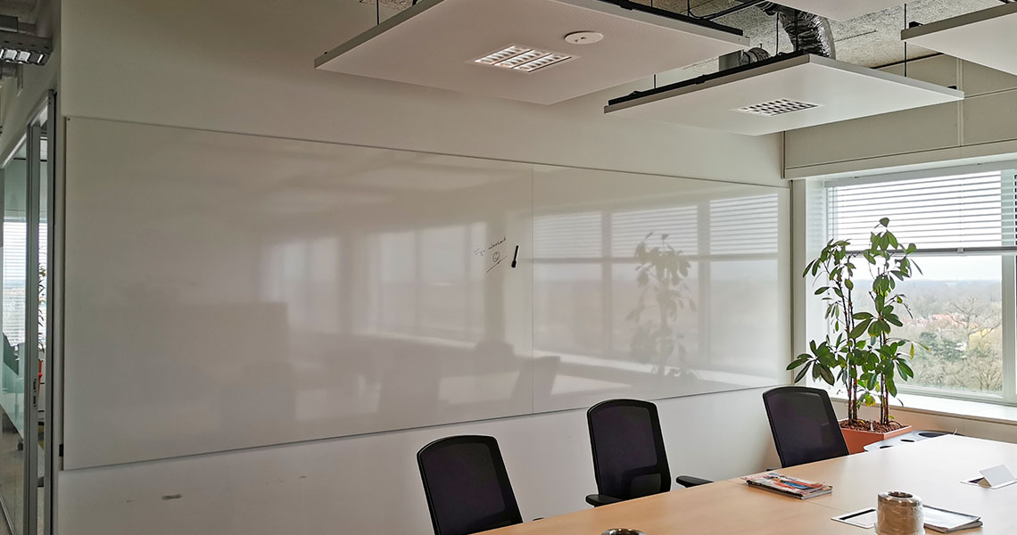 whiteboard wand kantoor, whiteboard kantoor, whiteboard muur kantoor
