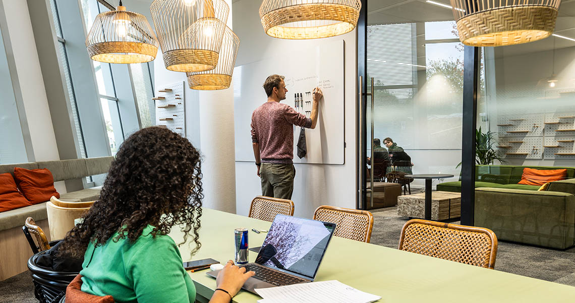 whiteboard wand onderwijs, whiteboard muur klaslokaal