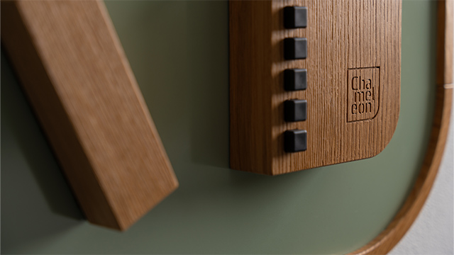 Chameleon Whiteboard Oak Organiser Kit, Oak Organiser Kit for whiteboards