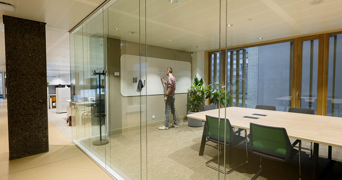 whiteboard vergaderruimte, whiteboard muur vergaderruimte, whiteboard wand vergaderruimte