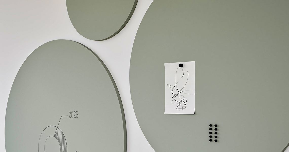Design whiteboard used during an architecture team review