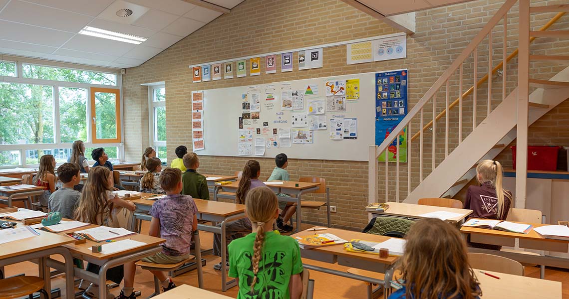 Large classroom whiteboard installed in a lecture hall or teaching space
